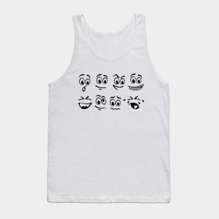 Emoji Face Tank Top